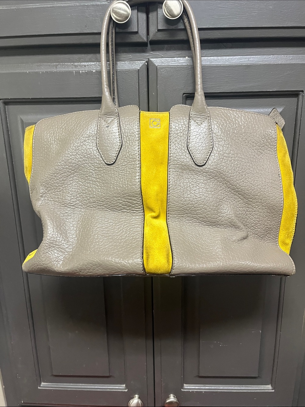 Gherardini pebble, leather handbag